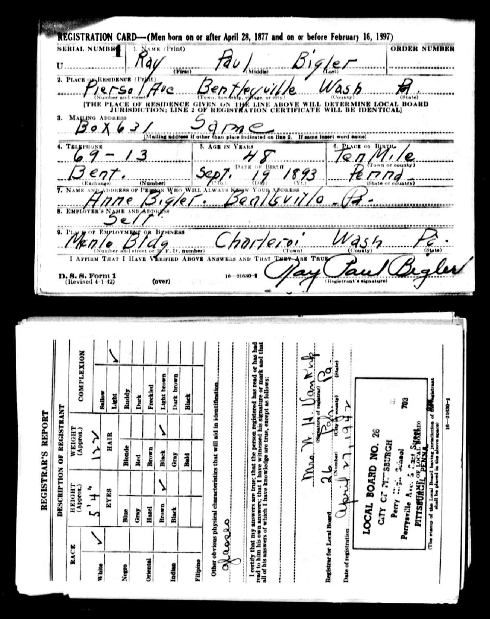 Ray Paul Bigler
